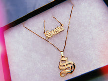 XL Initial Necklace