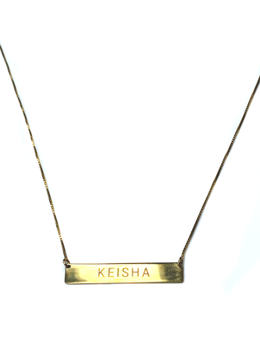 Custom Bar Necklace