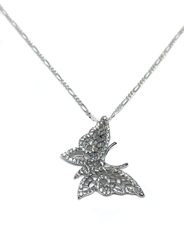 SS Butterly Necklace