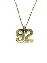 Custom Number Necklace