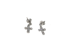 Mini Cross Earrings