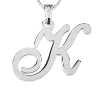 Cursive Initial Necklace