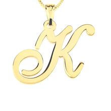 Cursive Initial Necklace