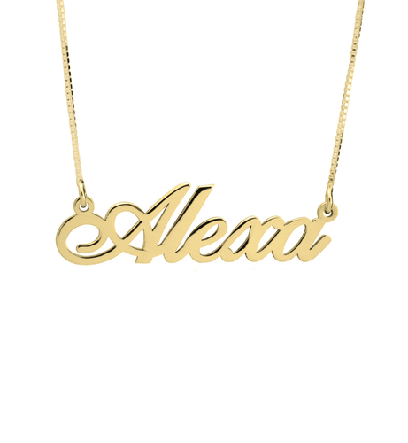 Custom Cursive Necklace