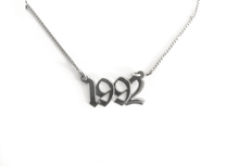 Custom Birth-Year Necklace