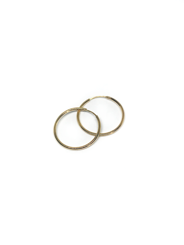 Endless Gold Hoops