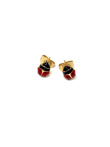 Lady Bug Earrings