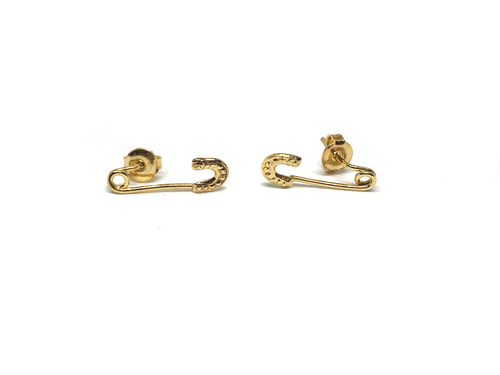 Safety Pin Earrings